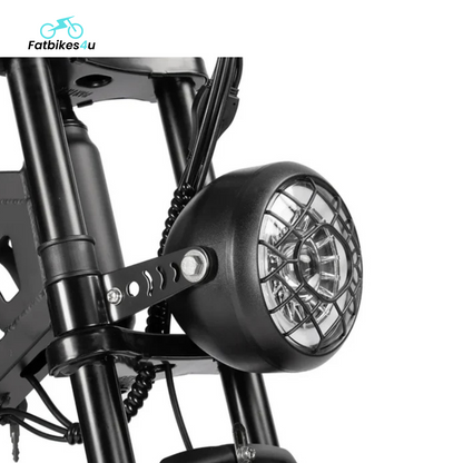 V20 Pro 2025 | Schwarz | Elektrisches Fatbike | 250W - Fatbikes4u